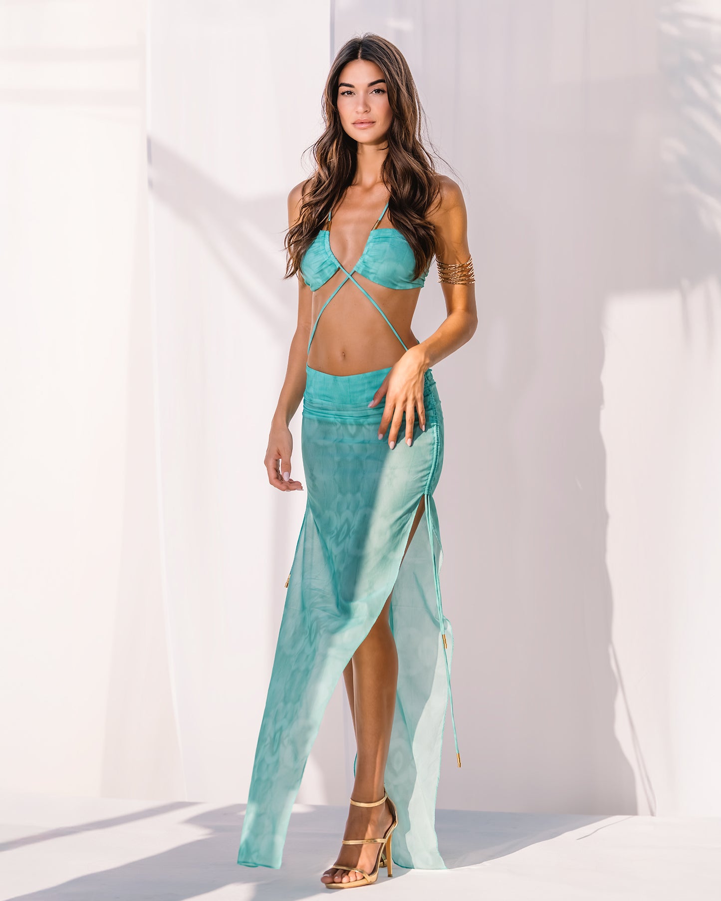 NORI Dress Turquoise