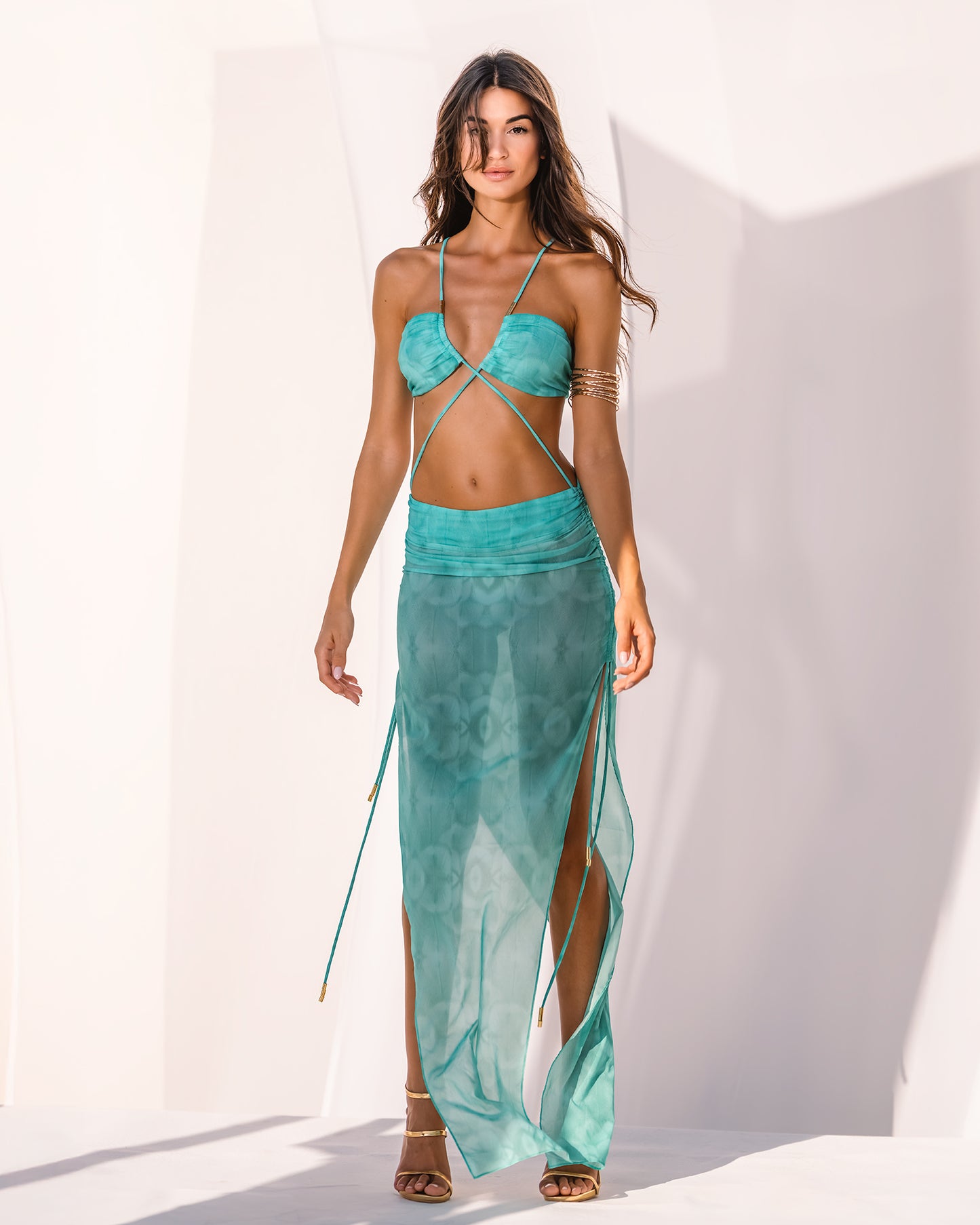 NORI Dress Turquoise