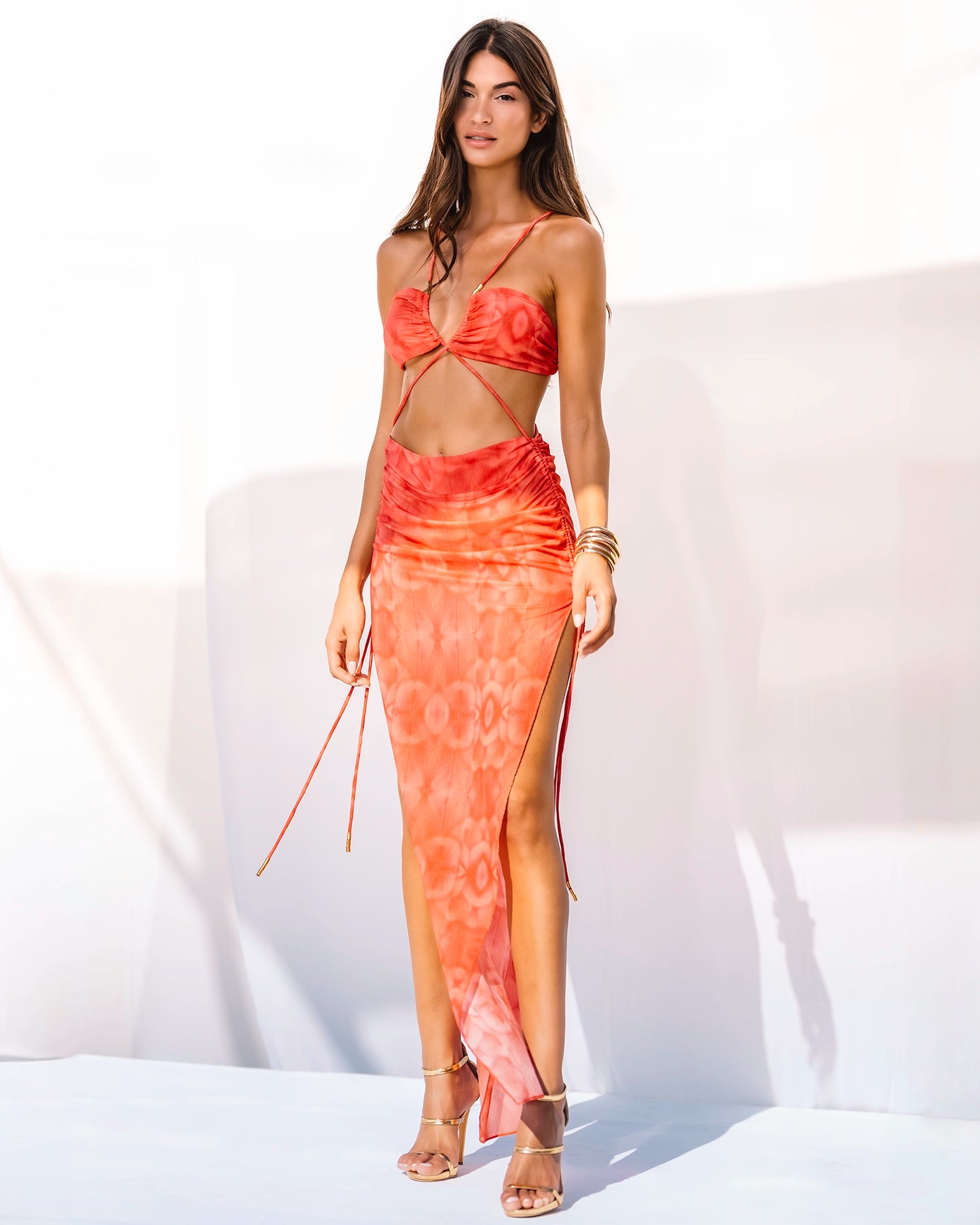 NORI Dress Coral