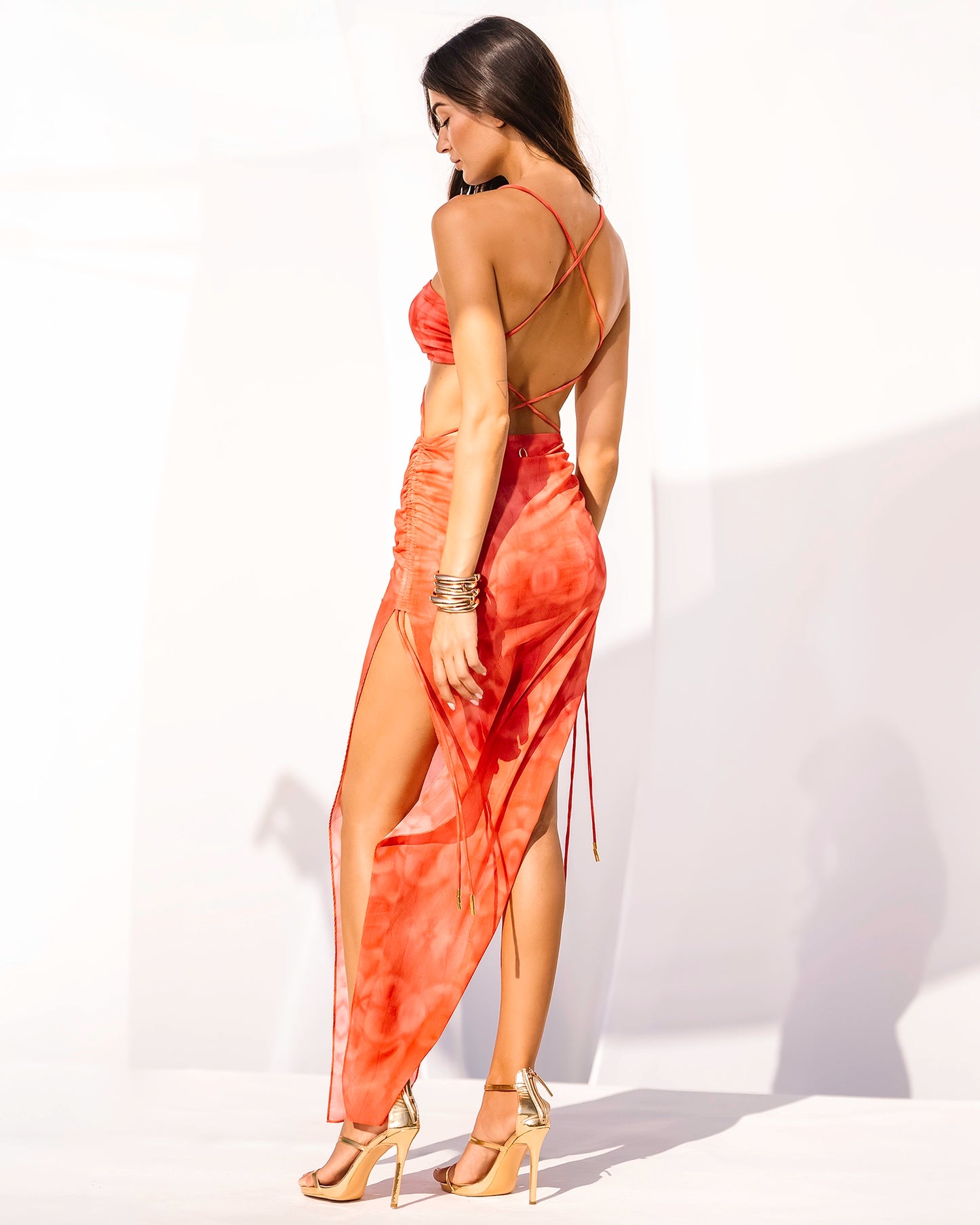 NORI Dress Coral